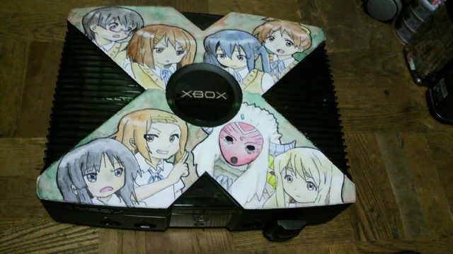 初代XBOX　限定スケルトン　けいおん仕様